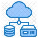 Database Cloud Cloud Server Icon