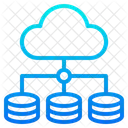 Database Share Cloud Icon