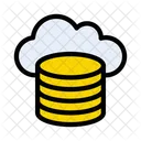 Cloud Database Database Server Icon