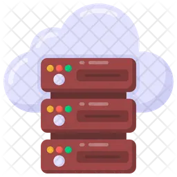 Cloud Database  Icon