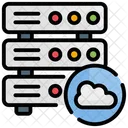Cloud Database Servers Icon