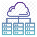 Cloud Database  Icône