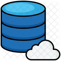 Cloud Database  Icon