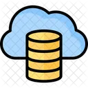 Cloud Database Cloud Server Seo And Web Icon