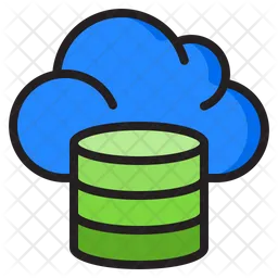 Cloud Database  Icon