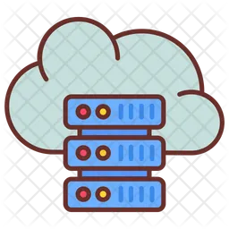 Cloud Database  Icon