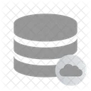 Cloud Database Online Technology Icon