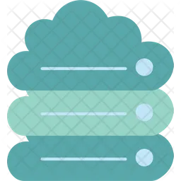 Cloud Database  Icon