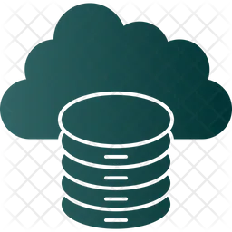 Cloud Database  Icon