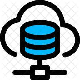 Cloud Database  Icon