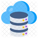 Cloud Database Cloud Connection Cloud Hosting Icon