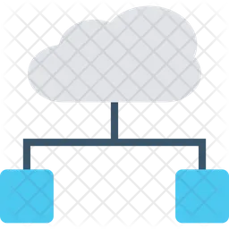 Cloud Database  Icon