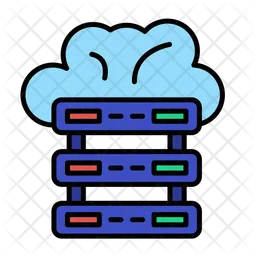 Cloud Database  Icon