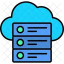 Cloud database  Icon