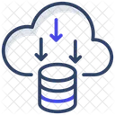 Cloud Database Download  Icon