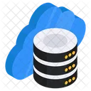 Cloud database  Icon