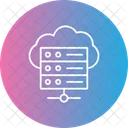 Cloud Database Cloud Data Icon