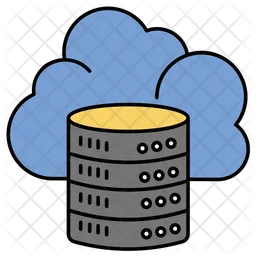 Cloud Database  Icon