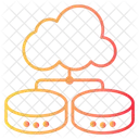 Cloud Database  Icon