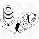 Cloud Database Backup Db Icon