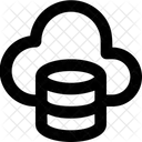 Website Cloud Cloud Database Icon