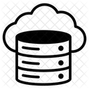 Cloud Database  Icon
