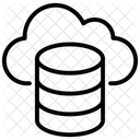 Cloud Database  Icon