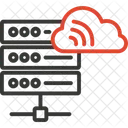 Cloud Database Cloud Data Icon