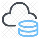 Cloud Database  Icon
