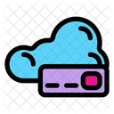 Cloud database  Icon