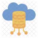 Cloud Database  Icon