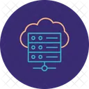 Cloud Database  Icon