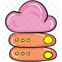 Cloud Database  Icon
