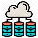 Cloud Database  Icon