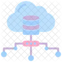 Cloud database  Icon