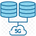 Cloud database  Icon