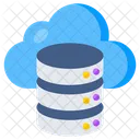 Cloud Database  Icon