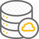 Cloud Database  Icon