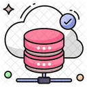 Cloud Database  Icon
