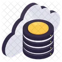 Cloud Database  Icon