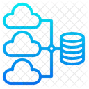 Cloud Database Network Database Network Icon