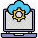 Cloud Setting Database Icon
