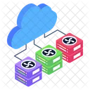 Cloud Server Cloud Networking Cloud Connection Icon