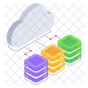 Cloud Storage Cloud Storage Servers Cloud Servers Icon