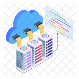Cloud Databases  Icon