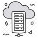 Cloud Datacenter  Icon