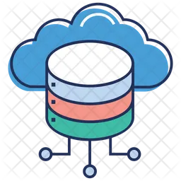 Cloud Dataserver  Icon