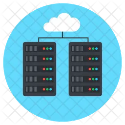 Cloud Dataserver  Icon