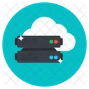 Cloud Dataserver  Icon