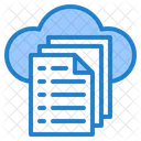 Cloud-Dateidaten  Symbol